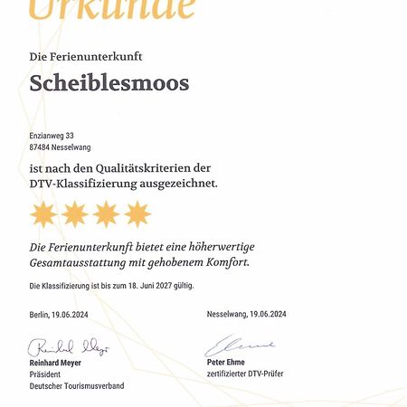 Scheiblesmoos 4 Sterne Apartment Неселванг Екстериор снимка